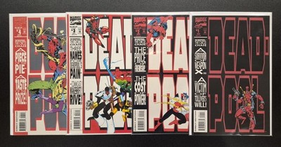 Deadpool: The Circle Chase 1-4. Marvel Comics 1993. 1, 2, 3, 4