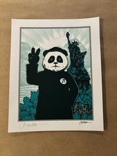 GIVE PEACE A CHANCE/ JERMAINE ROGERS Signed print