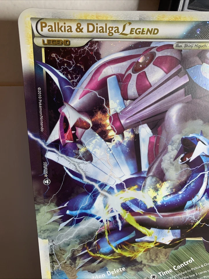 Pokemon Palkia & Dialga Legend  Jumbo Card 101/102 102/102 Holographic 2010 RARE - Image 4 of 4