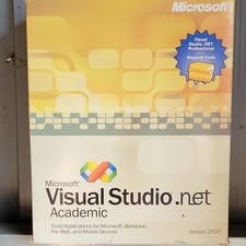 Microsoft Visual Studio .NET Academic 2003 Academic/Education sealed box w key