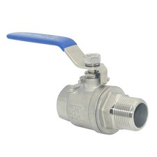 Full Port Ball Valve 1 Inch Male x Female NPT Stainless Steel 304 1000WOG