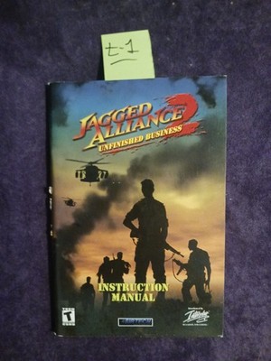 Jagged Alliance 2: Unfinished Business (PC, 2000) - Manual