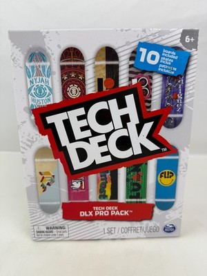 Tech Deck DLX Pro 10 Pack Element PlanB Primitive Almost Flip Brand New Sealed