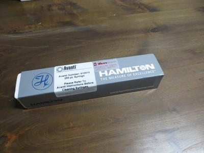 Glas Mikroliter-Spritze - Hamilton Avanti 610015 - 250 µl Syringe - HPLC (3)