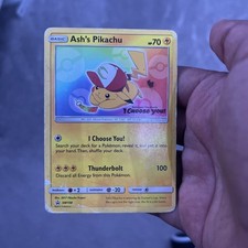 Pokémon TCG Ash's Pikachu SM108