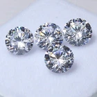 Natural 4.80 Ct D Color VVS1 White 7.00 MM Round Brilliant Cut Diamond 4 Pcs Lot