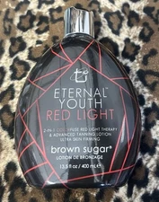 Brown Sugar Eternal Youth Red Light Therapy Advanced Tanning Lotion 13.5oz