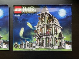Lego Monster Fighters Haunted House 10228 Used Instruction Manual No Bricks 2012