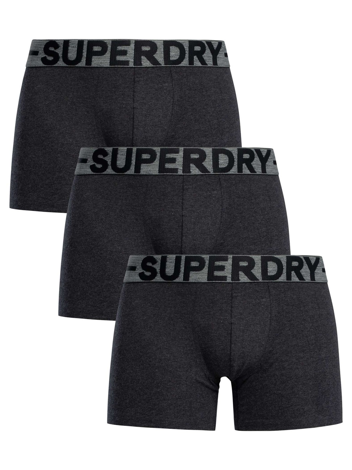 Superdry Men's Noir Boxer Shorts (X3) - Image 2