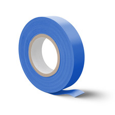 Flame Retardant Blue Electrical Tape; 3/4 Inch  66 Feet; PVC Electric Tape for