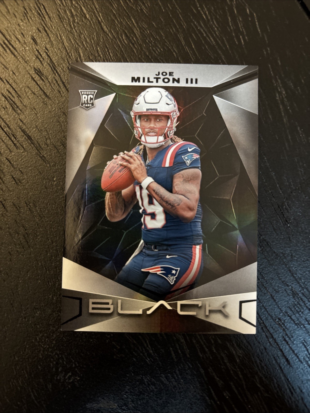 Joe Milton III 2024 Panini Black RC #154 Rookie Cowboys