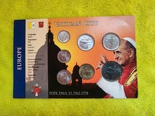 Vatikan - Kursm&uuml;nzensatz - KMS - 7 M&uuml;nzen - Paul VI - Geld der Welt