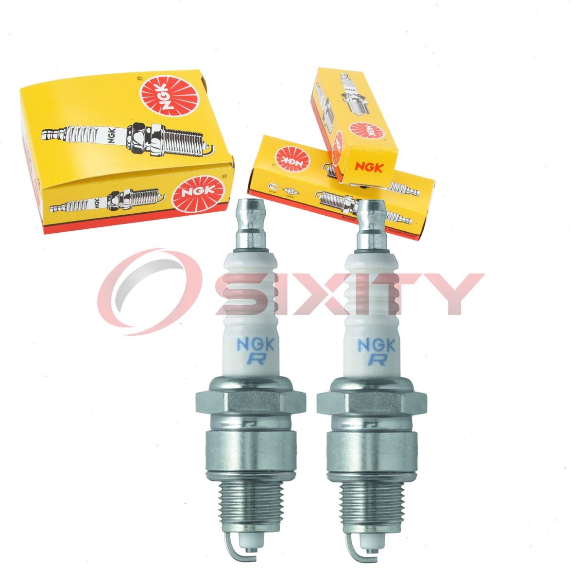 2 pc NGK 1107 BPZ8HS-10 S25 Standard Spark Plugs for QL82YC QL78YC6 QL78YC pd