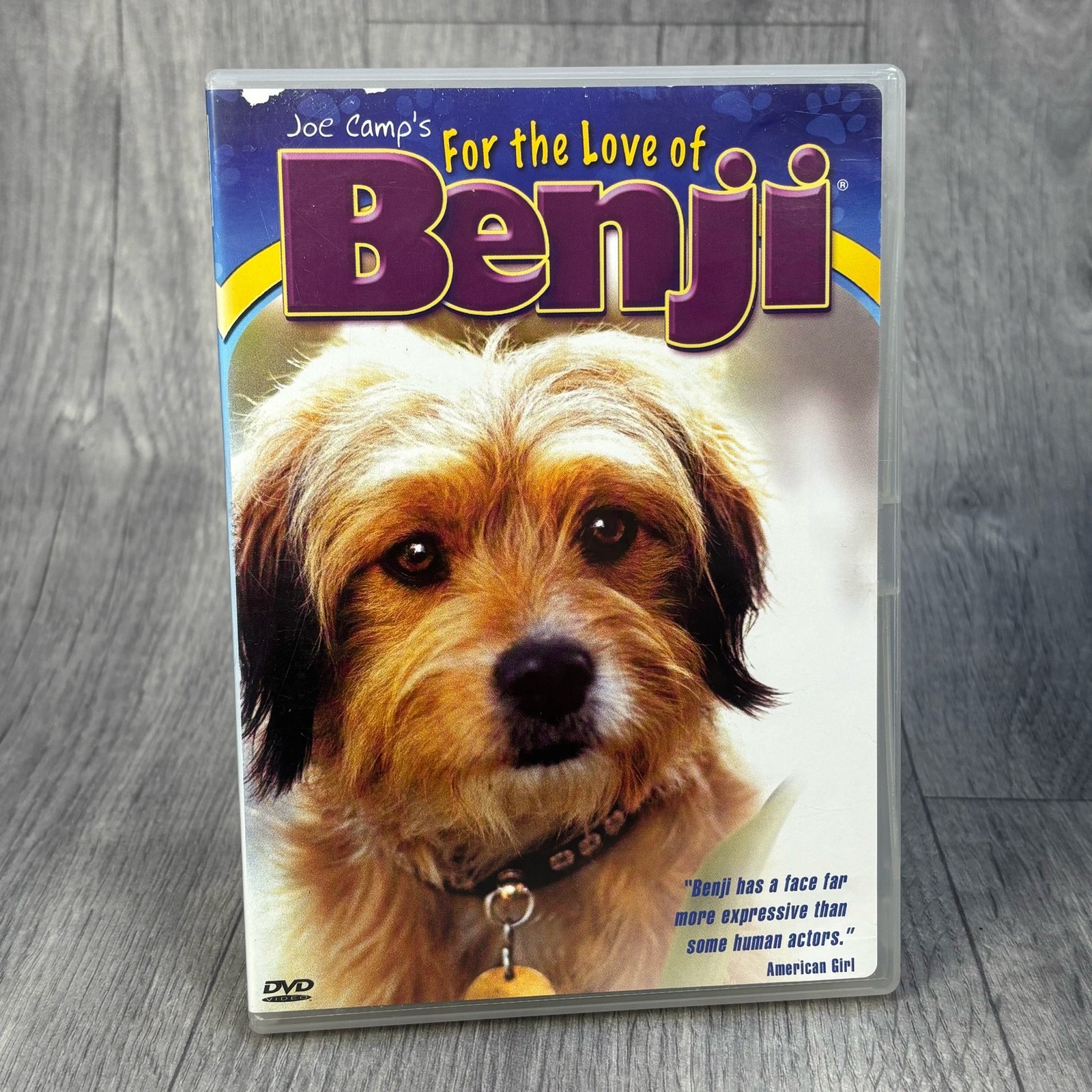 Joe Camp's Benji For The Love of Benji DVD Family Movie Region 1 USA Import