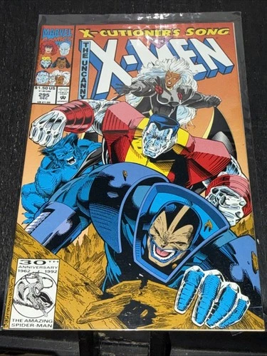 Vintage Dec 1992 The Uncanny X-Men #295 X-Cutioner's Song Part 5 Marvel Comics