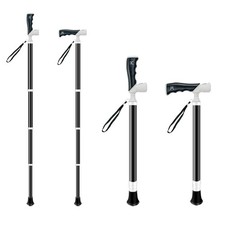 Adjustable Foldable Walking Cane, Hiking Sticks Canes Walking Sticks for Seni...