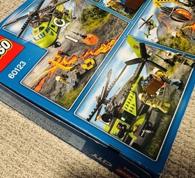 LEGO City Volcano Lots 60122 & 60123 Complete for both sets both boxes. 