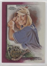 2022 Topps Allen & Ginter Chrome Magenta Refractor /199 Kate Brownell #254 05qn