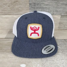 Hooey Mens Loop Patch Adjustable Snapback Cap Hat Rodeo Cowboy Western 