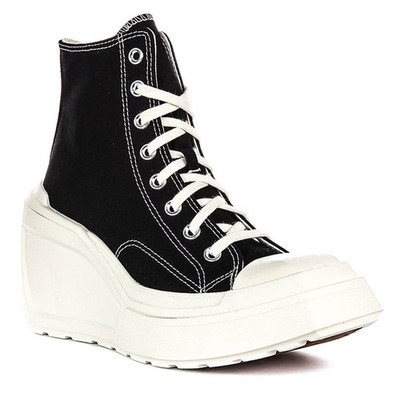 Converse Chuck 70 De Luxe Wedge Platform Sneakers~Women 7.5~8~8.5~10.5~NEW~Black