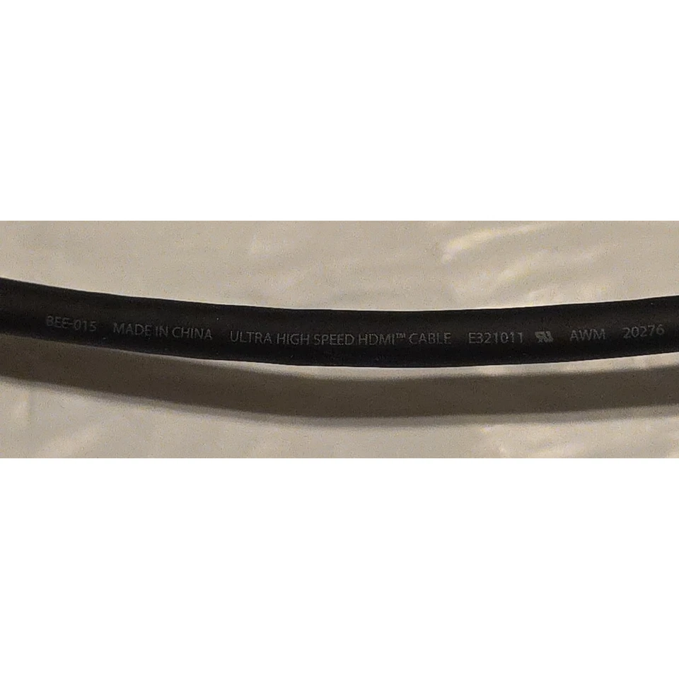 OEM Nintendo Switch HDMI Cable WUP-008 Console Dock TV Cord 5ft Black NEW - Image 4 of 4