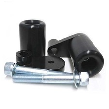 Shogun USA Made Kaw Ninja 500 Z500 2024 2025 2026 NO Cut Black Frame Sliders