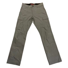 Wrangler ATG Khaki Cargo Pants 34x34 Men’s Outdoor Stretch Hiking Utility Style