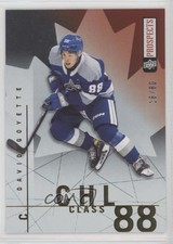 2022 Upper Deck CHL 2001 Throwback Gold Achievement 18/80 David Goyette #A4 16uw