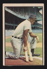 LUKE EASTER indians 1953 BOWMAN #104