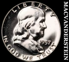 1957 Silver Franklin Half Dollar - Choice Gem Proof  Lustrous  #G8248