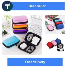 Travel Cable Organizer Bag Zipper Electronics Storage Pouch