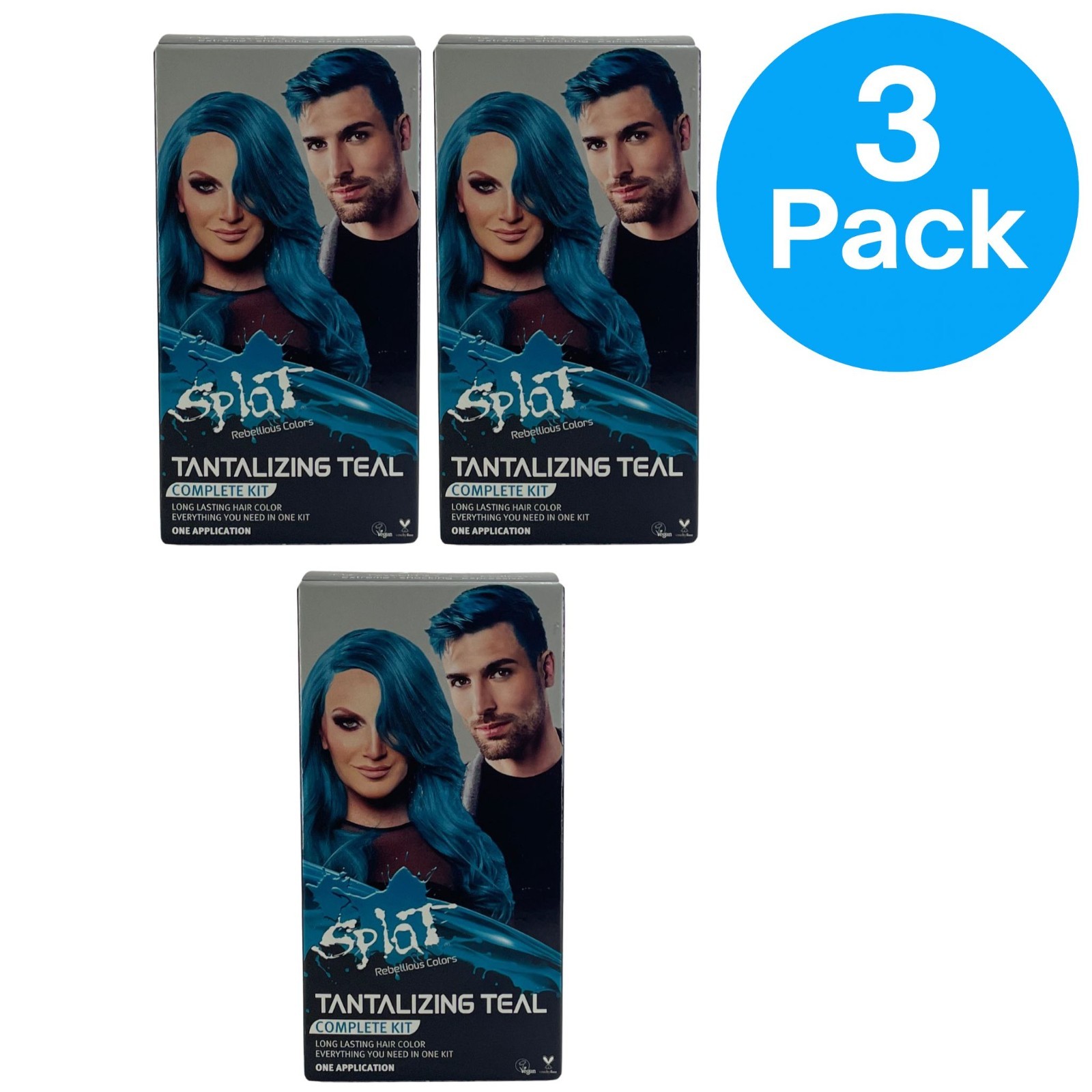 Kit Long Lasting Semi-permanent 3 Pac