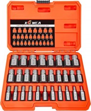 29PCS Screw Extractor Set Hex Head Multi-Spline Easy Out Bolt Extractor Set,