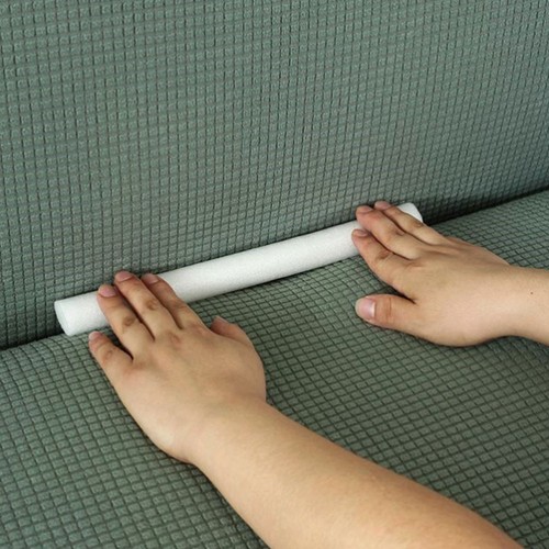 7 Pcs Foam Strip Caulk Travel Sofa Cover Grippers Couch - Picture 5 of 12