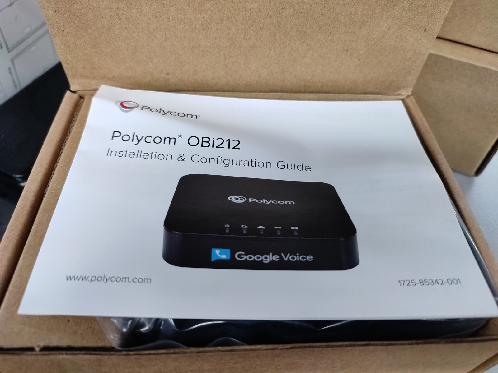 Polycom OBi202 2 Line Google Voice VoIP Adapter