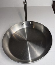 All-Clad 13-1/4   in Stainless Steel Skillet ...