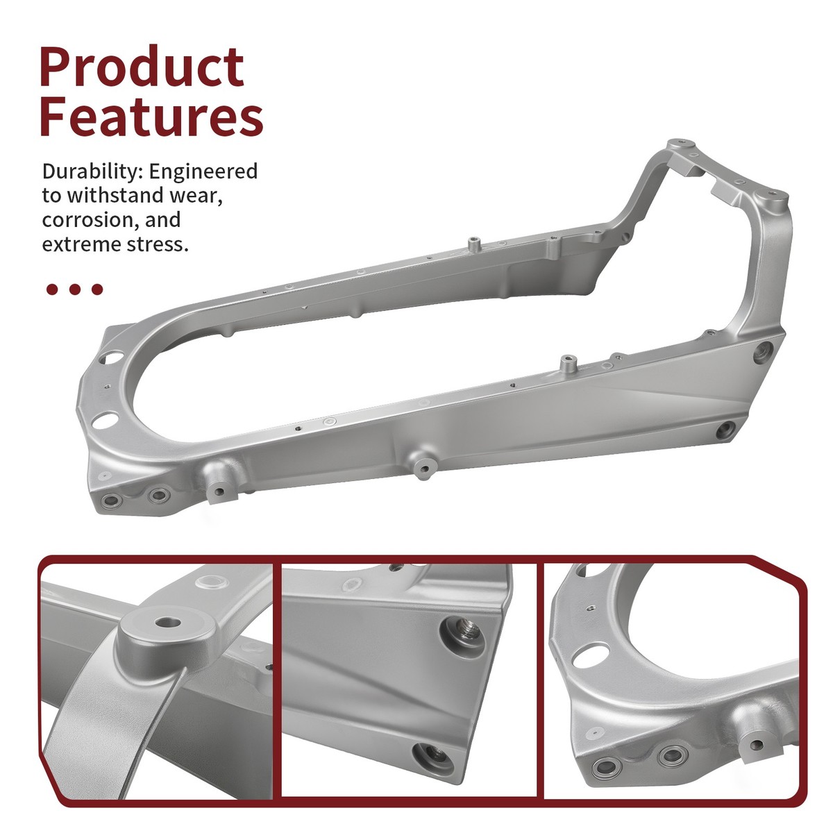 Silvery Sub Frame For Yamaha YFM700/R Raptor 700/R 2006-2024 1S3