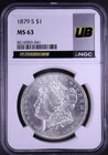 1879-S Morgan $1 Dollar NGC MS63 UltraBreaks -PL/DMPL REVERSE NO RESERVE!!!! .99