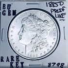 1885 O BU GEM MORGAN SILVER DOLLAR UNC MS+++ U.S. MINT RARE COIN 8798