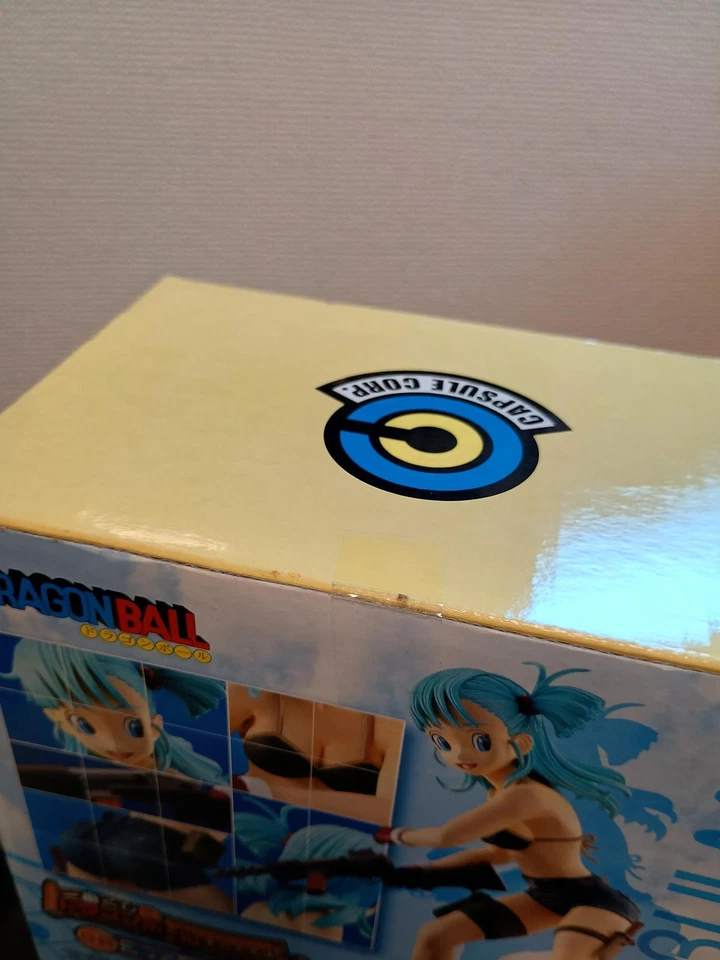 Vintage Dragon Ball 2008 Bulma Figure Gun & Dagger Pose Banpresto Anime Japan - Image 4 of 4