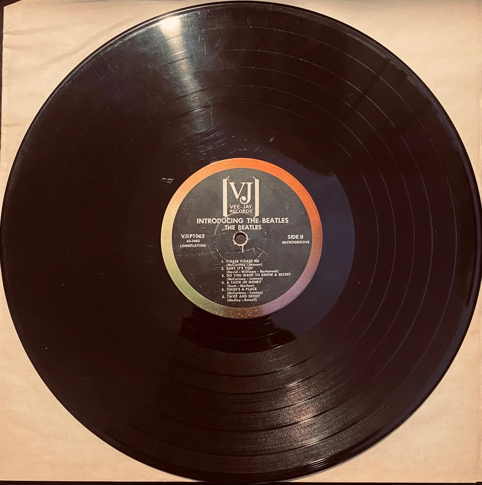 Introducing The Beatles Vee-Jay VJLP 1062 Version 2 – Authentic Original Mono LP - Image 4 of 4