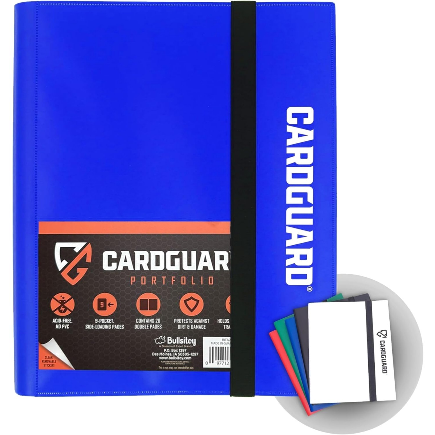 Trading Card Binder Pro-Folio – 9 Pocket Binder - Side-Loading Album, Durable...