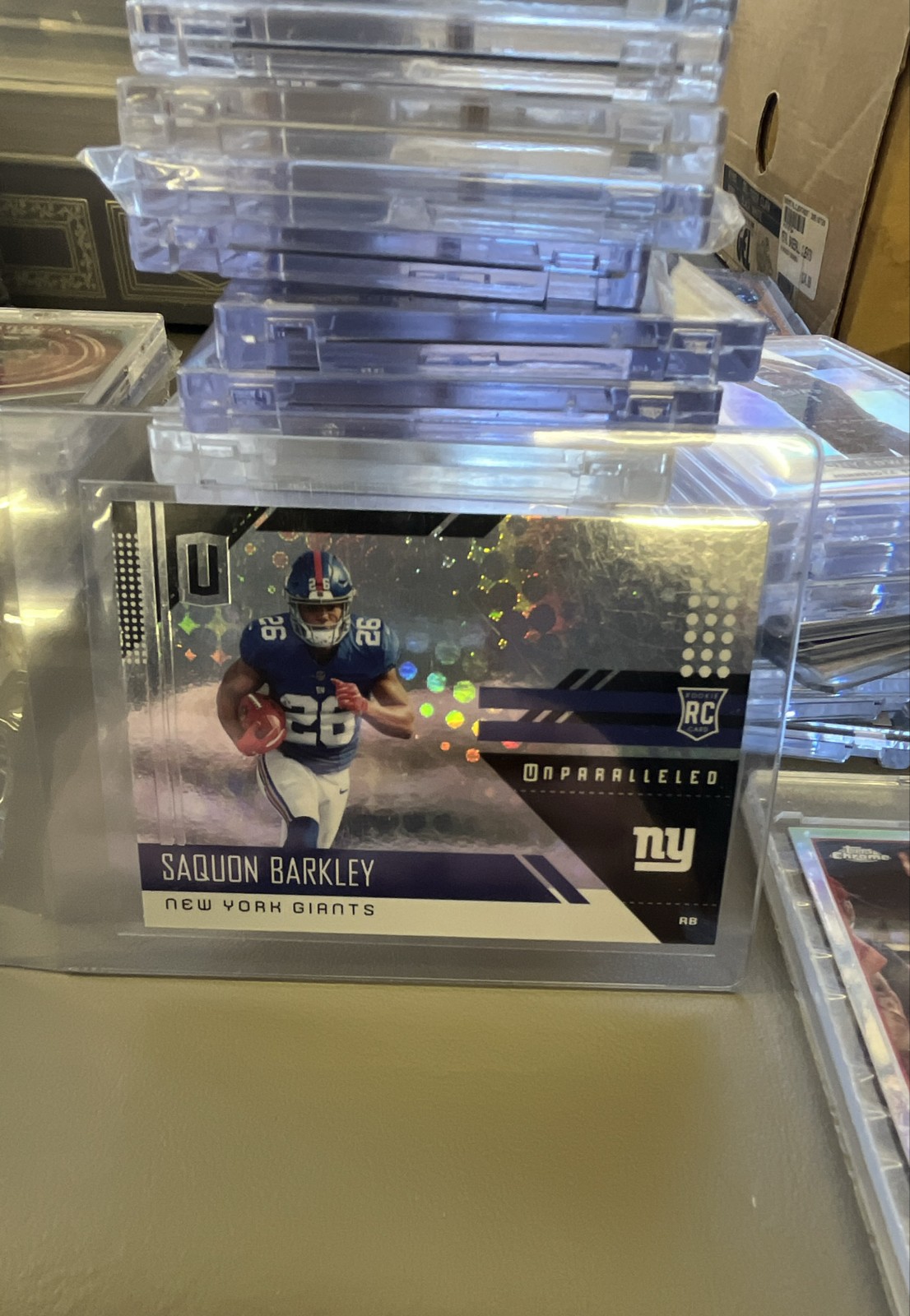 2018 Panini Unparalleled - Rookie Saquon Barkley #213 (RC)