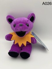 NWT Grateful Dead Bean Bear Collectibles Cassidy Liquid Blue 7" Purple Plush