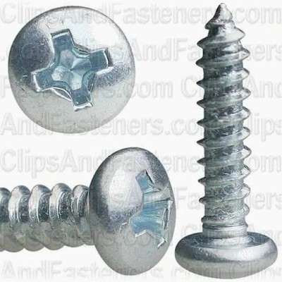 #6 x 5/8'' Pan Head Phillips Draer Slide and Hinge Screw-250 Count
