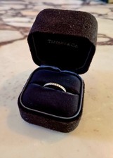 Tiffany & Co. Tiffany Novo metro diamond wedding eternity Band Ring Size L