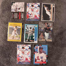 Rickey Henderson 8 Card Baseball Lot Los Angeles Angels, Athletics, Yankees 59