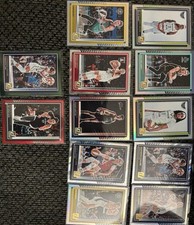 All holo Donruss WNBA Napheesa Collier green Megan Gustafson red numbered Lot 12