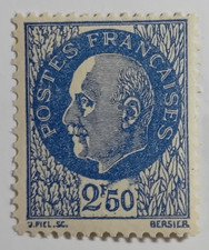 Timbres-poste  Maréchal Pétain Valeur  2,50fr N° 520  France 1941 Neuf !!!