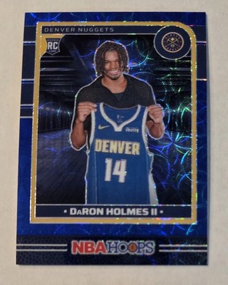 DaRON HOLMES II RC SN/99 2024-25 Panini NBA Hoops - Premium Blue Scope #252